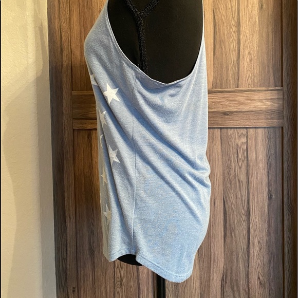 Billabong Star Print Razor-Back Tank Top - Picture 5 of 9